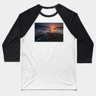 Catherine Hill Bay sunrise Baseball T-Shirt